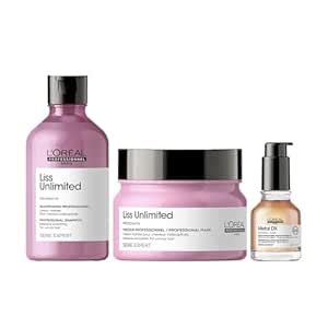 L'Oreal Professionnel Serie Expert Liss Unlimited Shampoo 300ml, Liss ...