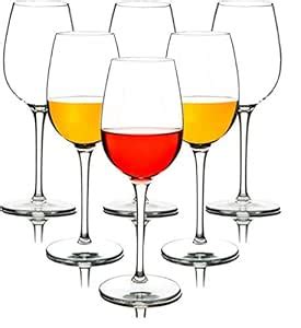 Buy Mynxe Set of 6 Exelcius Crystal Red Wine Glass Party Drinking ...