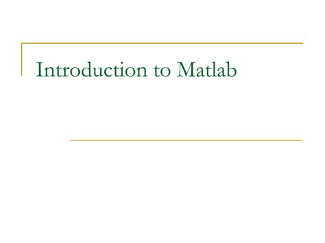 Image result for MATLAB Introduction