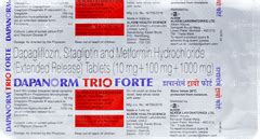 Dapanorm Trio Forte Tablet: Uses, Side Effects, Price & Substitutes