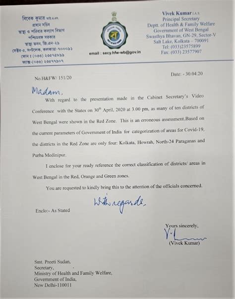 Mamata govt objects to Centre's list of red zones in Bengal, sends its ...