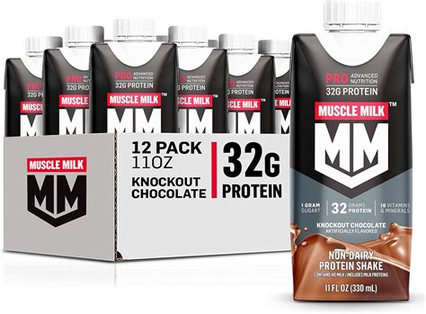 Amazon.com: Muscle Milk Pro Advanced Nutrition Protein Shake, Knockout ...