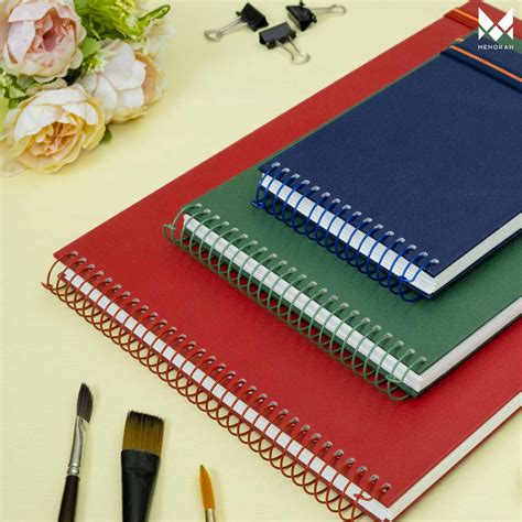 A4 - WATERCOLOR SKETCHBOOK - 300GSM - SPIRAL - LANDSCAPE – MENORAH Creatif