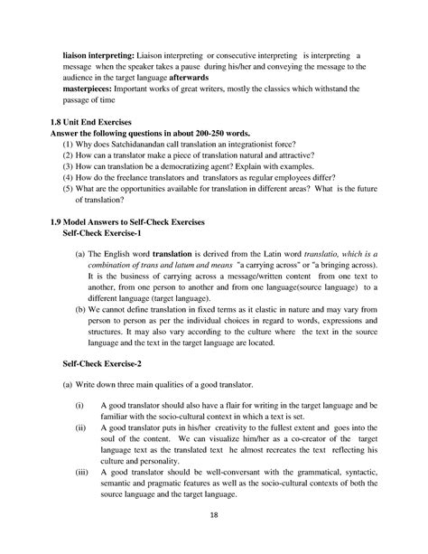 1Units and Exercises - 18 liaison interpreting: Liaison interpreting or ...