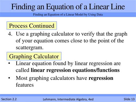 Finding a Linear Model 的图像结果