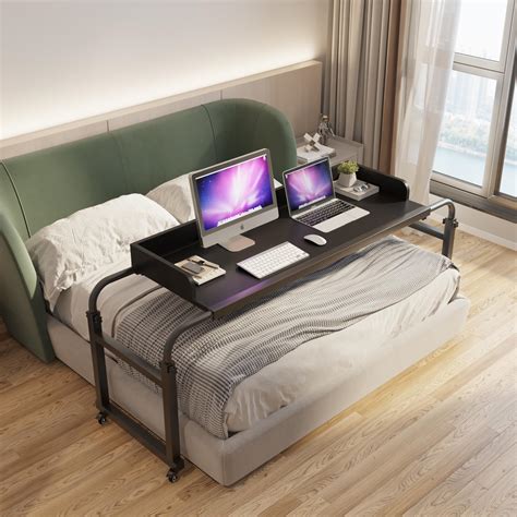 Overbed Table With Wheels Overbed Desk Over Bed Desk King | Desertcart ...