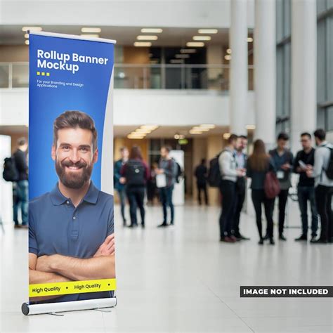 Professional rollup banner mockup PSD, High Quality Free PSD Templates ...