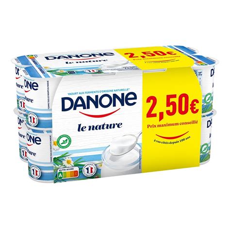Yaourt nature Danone - Intermarché