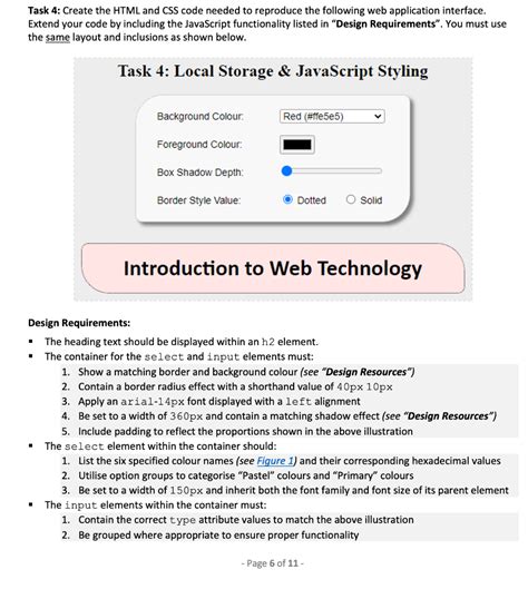 Image result for HTML and CSS Design Task