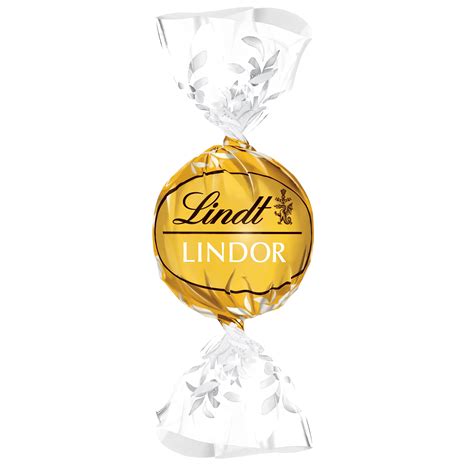 Lindt LINDOR Single White Chocolate Truffle, Chocolate with Smooth ...