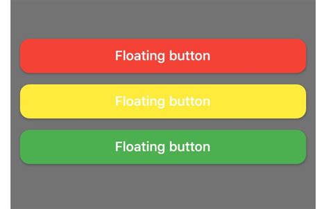 Image result for Floating Button Flutter Shapes