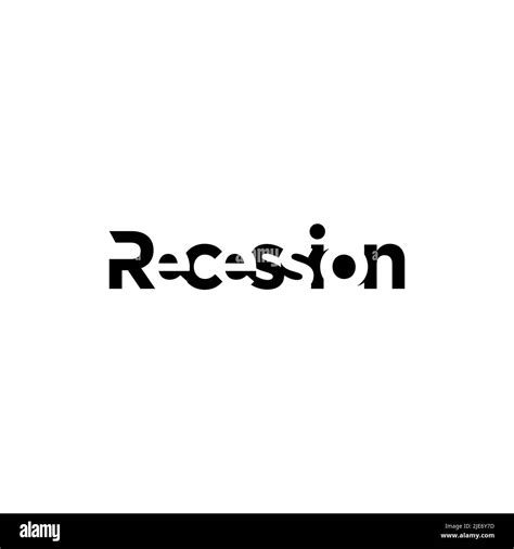 Recession Text Logo Transparent Background 的图像结果