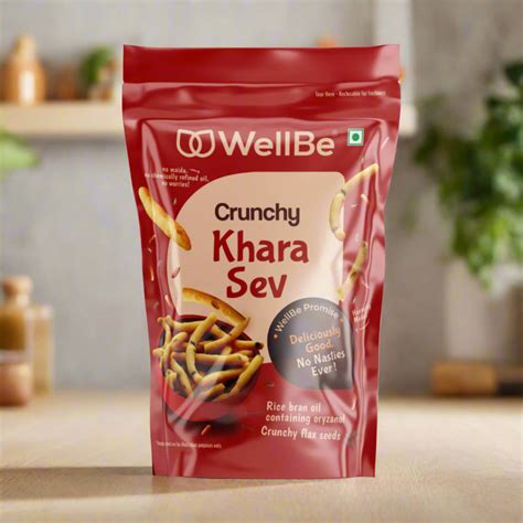WellBe Khara Sev 135g – WellBeFoods