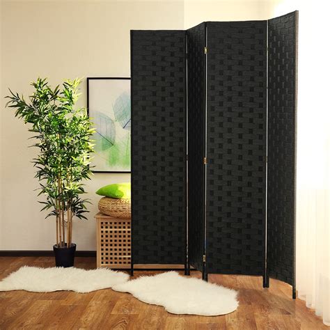 Buy JOSTYLE Room Divider 6ft. Tall Extra Wide Extra Wide Privacy Screen ...