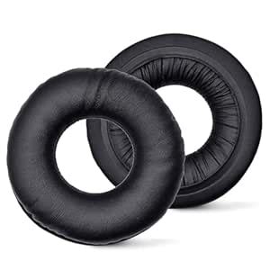 KACA 70MM Soft Leather Noise Cancelling Memory Foam Replacement Ear ...