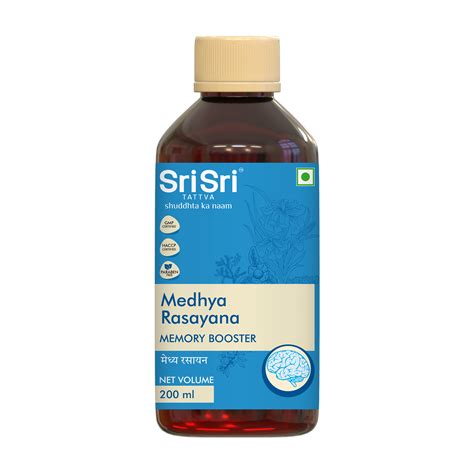 Buy Medhyarasyana Syrup Online - Memory Booster 200ml – Sri Sri Tattva