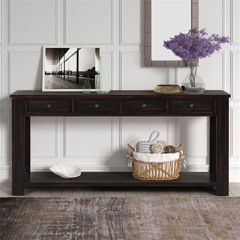 51 Black Console Tables to Style Any Space