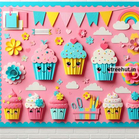 Cupcake Bulletin Board Ideas and Classroom Activities