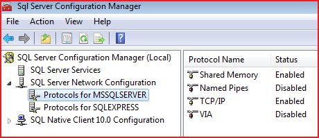 Image result for SQL Server Network Configuration
