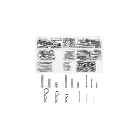 Mardatt 122 Pcs 15 Sizes 304 Stainless Steel Clevis Pin and India | Ubuy