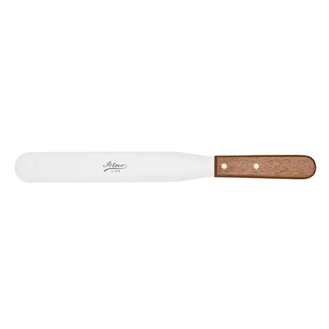 Ateco Wooden-Handle Stainless Steel Spatula Spatulas & Scrapers ...