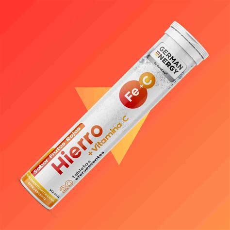 HIERRO + VITAMINA C Sabor Frutos Rojos – German Energy Perú