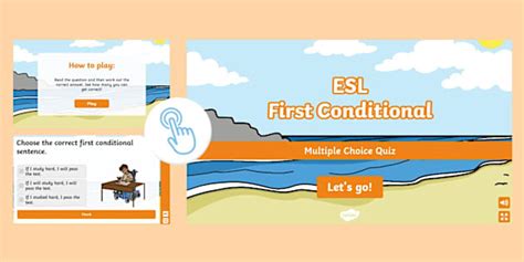 First Conditional Games ESL 的图像结果