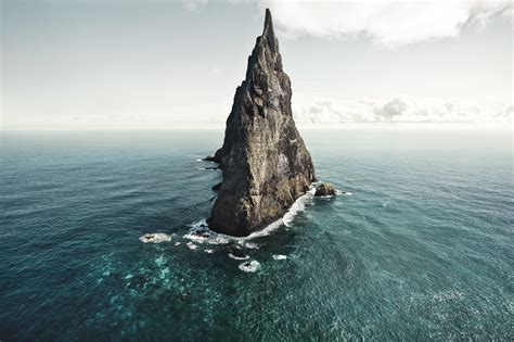 nature, Landscape, Island, Sea, Ball's Pyramid Wallpapers HD / Desktop ...