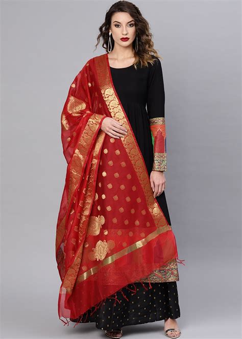Get Ethnic Woven Design Dupatta at ₹ 909 | LBB Shop