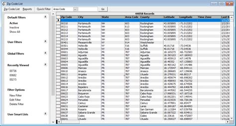 Address List by Zip Code 的图像结果