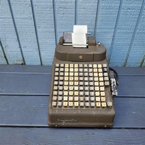Image result for Burroughs Check Writing Machine