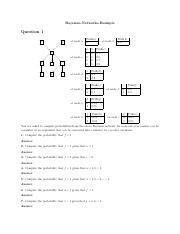 Bayesian Network Example Question 的图像结果