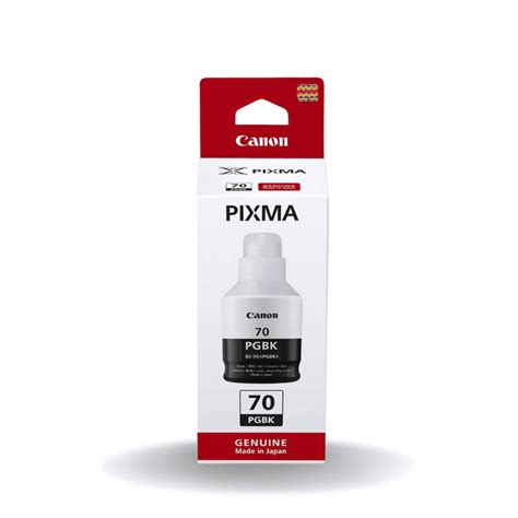 Canon GI 70 Black Ink - For G6070, G5070, GM2070 | Odrr