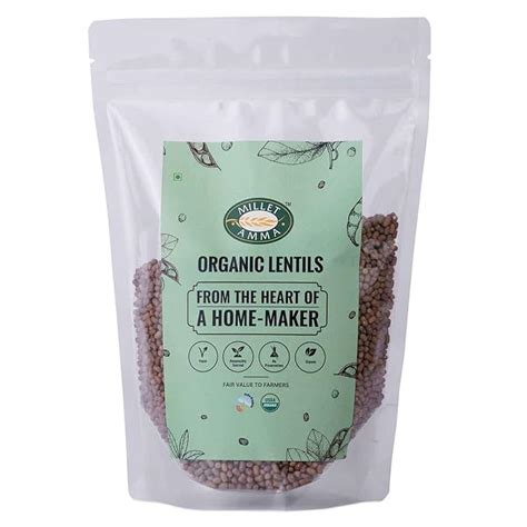 Millet Amma Organic Moth Dal - 1 Kg | Source of Protiens & Minerals ...