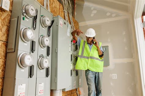 Residential Electricians At Work