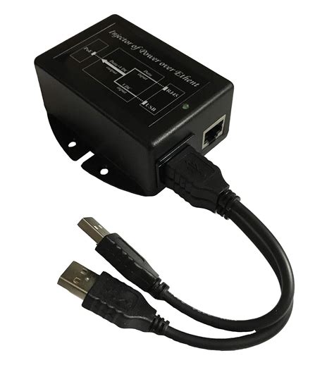 Dual USB Input, 48V 12W Passive POE Output. 10/100MB. PoE Pinout: 4,5V ...