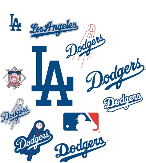 Los Angeles Dodgers Logo Vector at Vectorified.com | Collection of Los ...