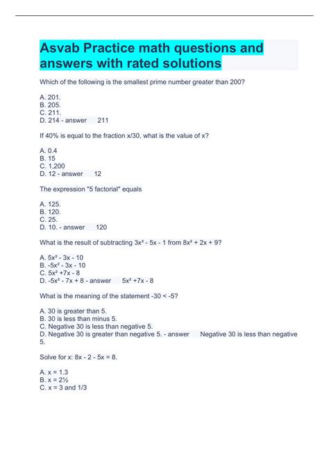 ASVAB Math Questions 的图像结果