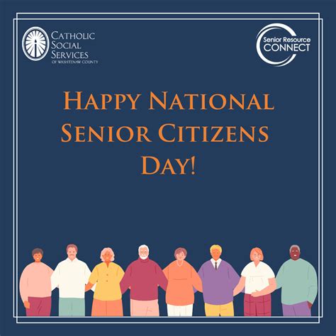 National Senior Citizen Day Logo