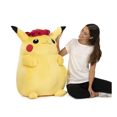 Big pikachu plush new arrivals