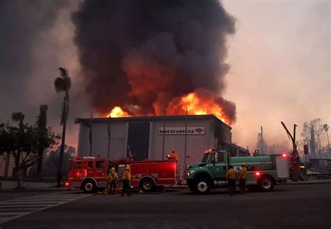 Hollywood fires: Apocalyptic photos show devastation as five die and ...