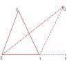 "The side XY of triangle XYZ is produced to point 'P', the ...