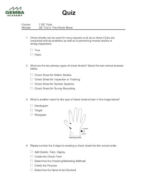 Image result for Objective Question Check Sheet