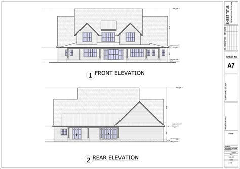 Designing 2D floor plans & elevations in AutoCAD for permits | Freelancer