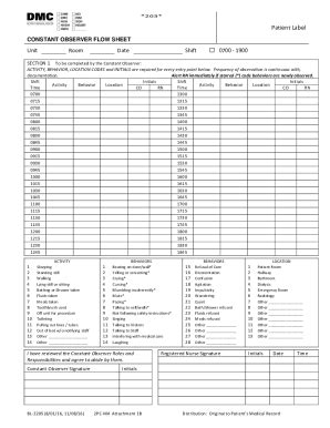 Fillable Online Constant Observer Request Form Fax Email Print - pdfFiller