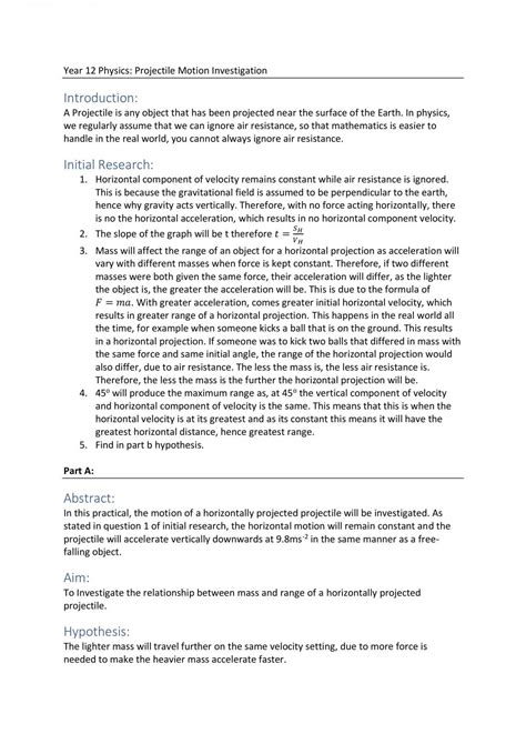 Image result for Projectile Grade 12 Physics