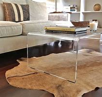 Image result for Acrylic Silver Coffee Table