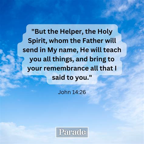 35 Pentecost Bible Verses About the Holy Spirit - Parade