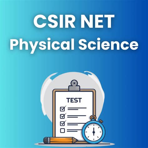CSIR NET Physical Science Mock Test Series 2024