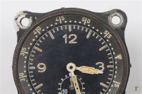 ratisbon's | Luftwaffe chronograph cockpit clock to Lt. Schlegel ...